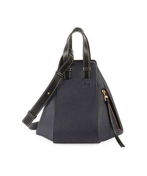LOEWE(ロエベ)の「Loewe Hammock Medium Grained Satchel Bag(ショルダーバッグ・レディース・Blue/Beige/Gray・One Size)」の1枚目の写真
