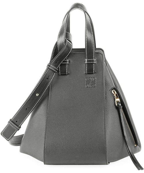 LOEWE(ロエベ)の「Loewe Hammock Medium Grained Satchel Bag(ショルダーバッグ・レディース・Blue/Beige/Gray・One Size)」の4枚目の写真