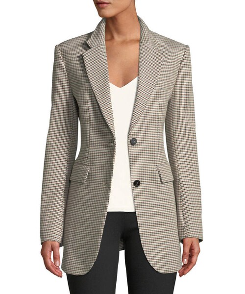 theory（セオリー）の「Theory Super-Cinch Fremont Plaid Long-Line