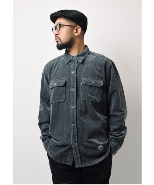 BackChannel バックチャンネル コーデュロイシャツ L 石原夜叉坊 Back Channel（バックチャンネル）の「CORDUROY SHIRT（）」 - WEAR