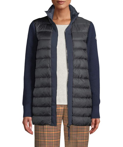 MONCLER（モンクレール）の「Moncler Maglione Quilted Long