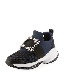 Roger Vivier | Roger Vivier Running Strass Buckle Stretch Sneakers(スニーカー)