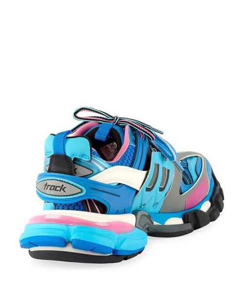 BALENCIAGA(バレンシアガ)の「Balenciaga Track Colorblock Mixed Sneakers, Bleu Roi(スニーカー・レディース・BLEU ROI・6b / 36eu/9b / 39eu/8b / 38eu/12b / 42eu/7b / 37eu/5b / 35eu/10b / 40eu/11b / 41eu)」の5枚目の写真