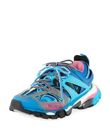 BALENCIAGA | Balenciaga Track Colorblock Mixed Sneakers, Bleu Roi(スニーカー)