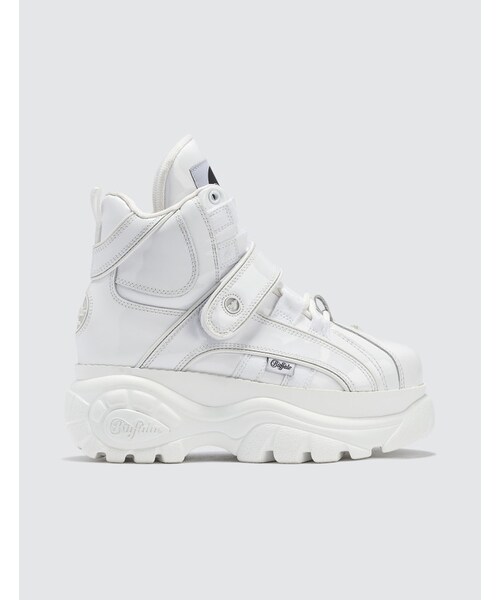 white high platform sneakers
