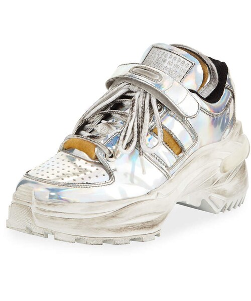 Maison Margiela スニーカー カーキ 2007423G0315 MAISON MARGIELA メゾン マルジェラ - メンズ スニーカー