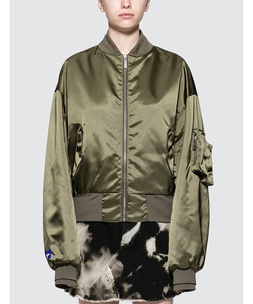 極美品　MAISON KITSUNE × ADER ジャケット　MA-1 Maison Kitsune（メゾンキツネ）の「Ader Error x Maison Kitsuné