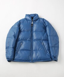 schott | ＬＥＡＴＨＥＲ　ＤＯＷＮ　ＪＫＴ(ダウンジャケット/コート)