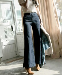 DINT | トレンドワイドデニムパンツ(デニムパンツ)