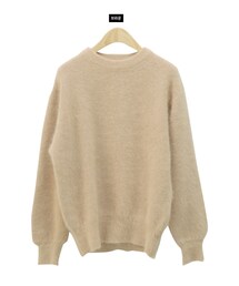 Dailyabout | ラウンドネックアンゴラブレンドニット(ニット/セーター)