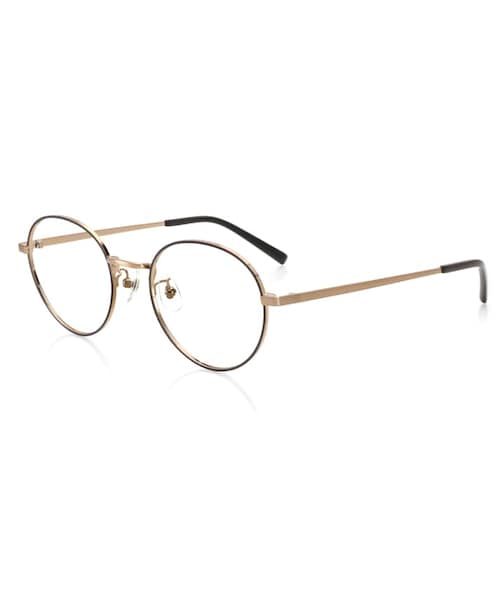 JINS（ジンズ）の「【LE BAIGNEUR×JINS】（メガネ・メンズ・ガンメタリック(193)/シルバー(296)/ゴールド(395)/マットブラック(497)・Medium 50□20-150○45）」の2枚目の写真