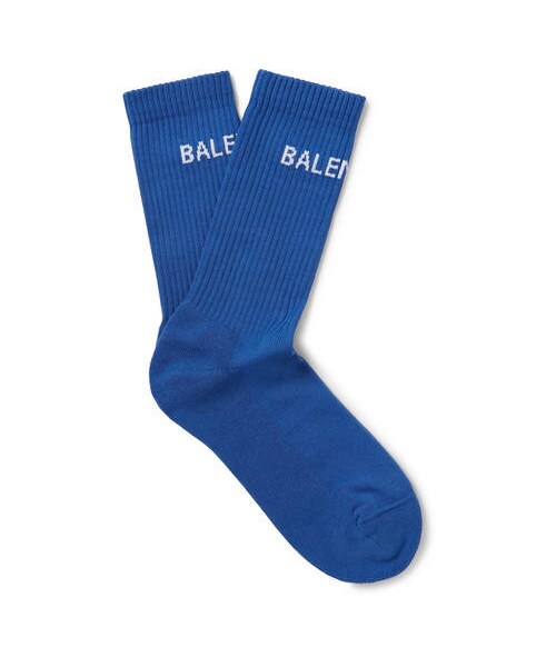 blue sock balenciaga's