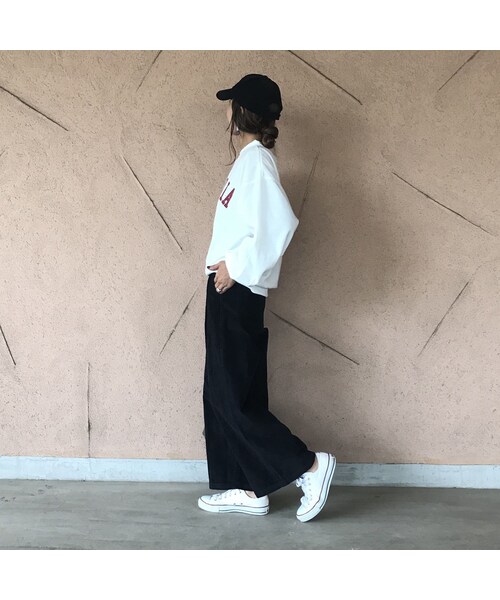 copine（コピン）の「コーデュロイハイウエストワイドパンツ（4color）【クリックポスト対象商品】（その他パンツ・レディース・その他）」の14枚目の写真