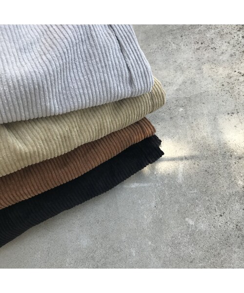 copine（コピン）の「コーデュロイハイウエストワイドパンツ（4color）【クリックポスト対象商品】（その他パンツ・レディース・その他）」の15枚目の写真