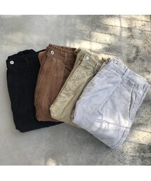 copine | コーデュロイハイウエストワイドパンツ（4color）【クリックポスト対象商品】(その他パンツ)