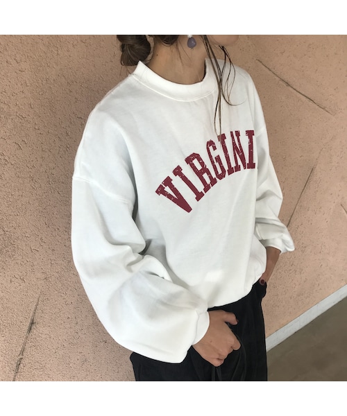 copine（コピン）の「裏起毛ボリューム袖ロゴスウェット（3color）【クリックポスト対象商品】（スウェット・レディース・その他）」の6枚目の写真