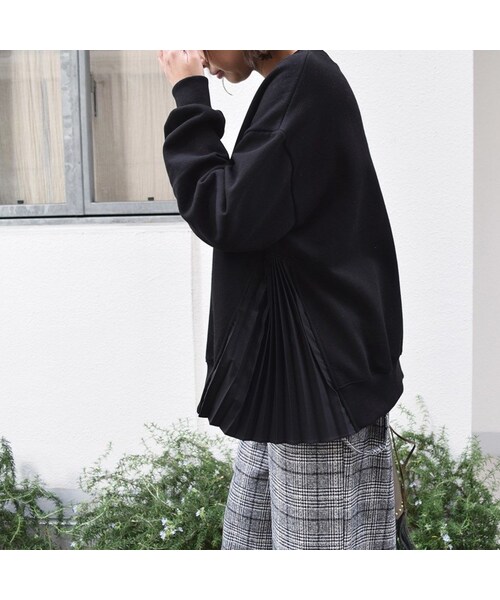 no brand（ノーブランド）の「サイドプリーツBIGスウェット（スウェット・レディース・その他）」の10枚目の写真