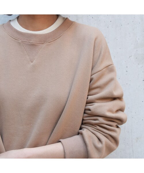 no brand（ノーブランド）の「サイドプリーツBIGスウェット（スウェット・レディース・その他）」の5枚目の写真