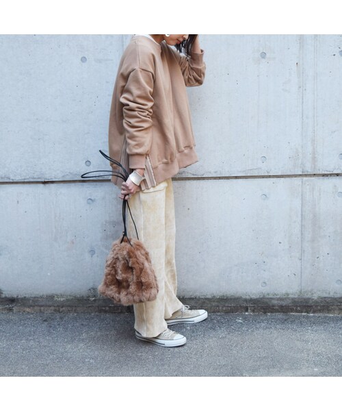 no brand（ノーブランド）の「サイドプリーツBIGスウェット（スウェット・レディース・その他）」の7枚目の写真