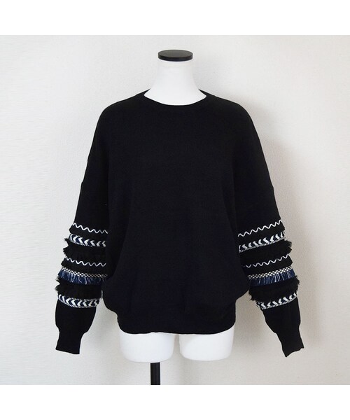 no brand（ノーブランド）の「[ RE-ARRIVAL ]デザインスリーブKNIT（ニット/セーター・レディース・その他）」の13枚目の写真