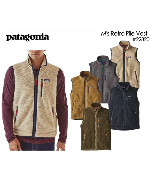 patagonia（パタゴニア）の「パタゴニア PATAGONIA メンズ フリース ベスト 22820＜Men's Retro Pile Vest  メンズ レトロ パイル ベスト＞（ベスト）」 - WEAR