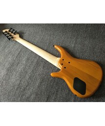 11371】 ノーブランド 7弦ベース フレットレスベース ナチュラル 11371