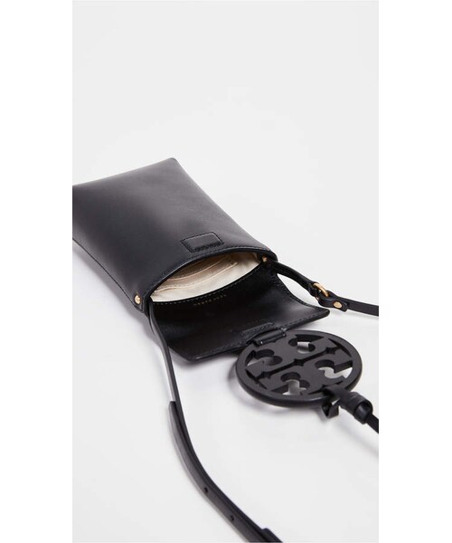 TORY BURCH(トリーバーチ)の「Tory Burch Miller Phone Crossbody Bag(ショルダーバッグ・レディース・Black・One Size)」の4枚目の写真