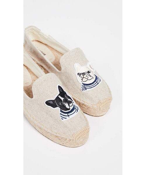 SOLUDOS(ソルドス)の「Soludos Teddy & Gigi Smoking Slippers(シューズ・レディース・Beige・5/5.5/6/6.5/7/7.5/8/8.5/9/9.5/10/11)」の3枚目の写真
