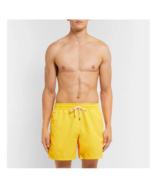 POLO RALPH LAUREN(ポロ ラルフ ローレン)の「Polo Ralph Lauren Traveller Mid-Length Swim Shorts(水着・メンズ・Yellow・S/XXL/XL/M/L)」の5枚目の写真