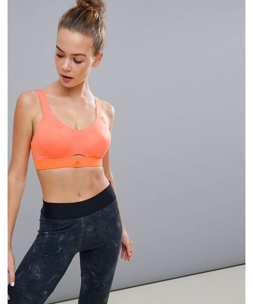 adidas stronger for it soft bra
