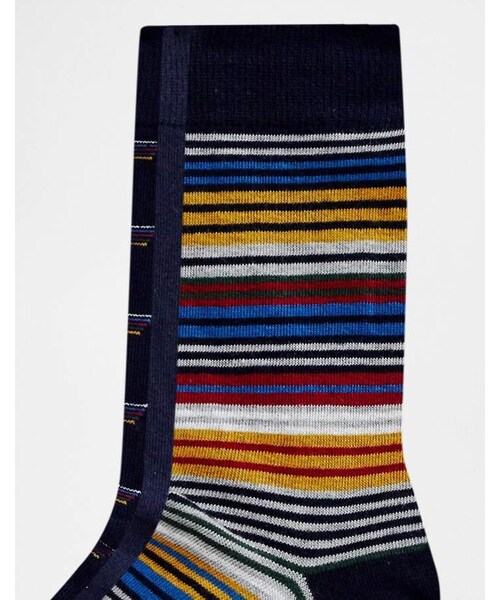 Ben Sherman（ベンシャーマン）の「Ben Sherman 3 pack socks in gift box（ソックス/靴下）」 WEAR