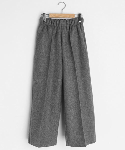 DHOLIC(ディーホリック)の「ウエストゴムワイドパンツ(その他パンツ・レディース・ベージュ/グレー/ブラック・FREE)」の3枚目の写真