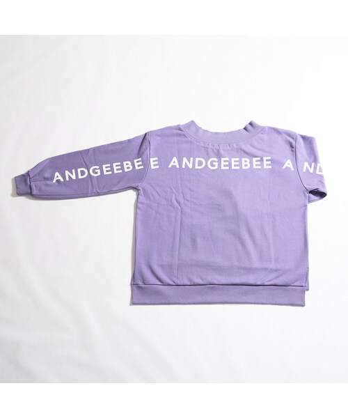 ANDGEEBEE（アンジービー）の「【ANDGEEBEE】フェネックオフショルロゴスウェット　AG184CS19（パーカー・レディース・その他）」の13枚目の写真