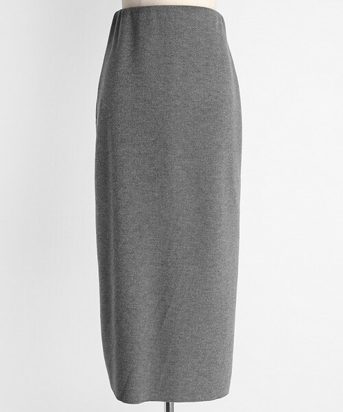 DHOLIC（ディーホリック）の「ウエストゴムHラインスリットスカート（スカート・レディース・ベージュ/グレー/ブラック/ブラウン・FREE）」の3枚目の写真