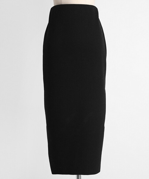 DHOLIC（ディーホリック）の「ウエストゴムHラインスリットスカート（スカート・レディース・ベージュ/グレー/ブラック/ブラウン・FREE）」の2枚目の写真