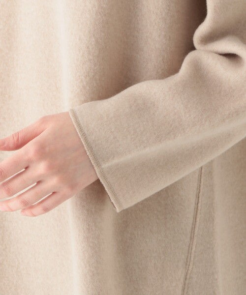 studio CLIP（スタディオクリップ）の「ゆるふわVネックBIGチュニックプルオーバー（ワンピース/ドレス・オフホワイト/ブラック/ベージュ）」の10枚目の写真