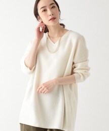 studio CLIP | ゆるふわVネックBIGチュニックプルオーバー(ワンピース/ドレス)