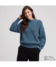 UNIQLO | カラーミックスドルマンスリーブセーター（長袖）(ニット/セーター)