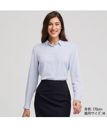UNIQLO | レーヨンブラウス（長袖）(シャツ/ブラウス)