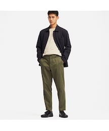 UNIQLO | EZYリラックスフィットアンクルパンツ（コットン・丈標準64～70cm）(その他パンツ)