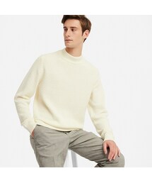 UNIQLO | ミドルゲージモックネックセーター（長袖）(ニット/セーター)