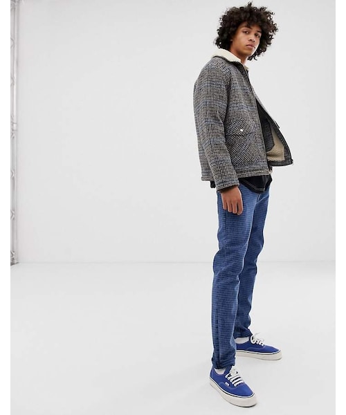 WEEKDAY(ウィークデイ)の「Weekday justus check fleece lined WEEKDAY(ウィークデイ)の「Weekday justus check fleece lined
