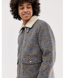 WEEKDAY(ウィークデイ)の「Weekday justus check fleece lined WEEKDAY(ウィークデイ)の「Weekday justus check fleece lined