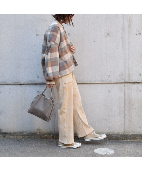 no brand（ノーブランド）の「[ NEW ]ベロアリブPT（その他パンツ・レディース・その他）」の2枚目の写真