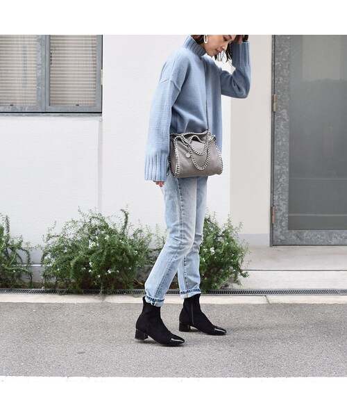 no brand（ノーブランド）の「ハイネックカラーニットPO（ニット/セーター・レディース・その他）」の2枚目の写真