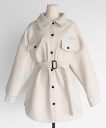 DHOLIC | ベルトSETオーバーシャツジャケット(その他アウター)