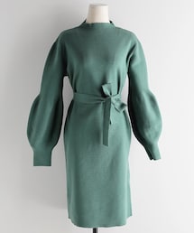 DHOLIC | ストラップSETバルーンスリーブワンピース(ワンピース)