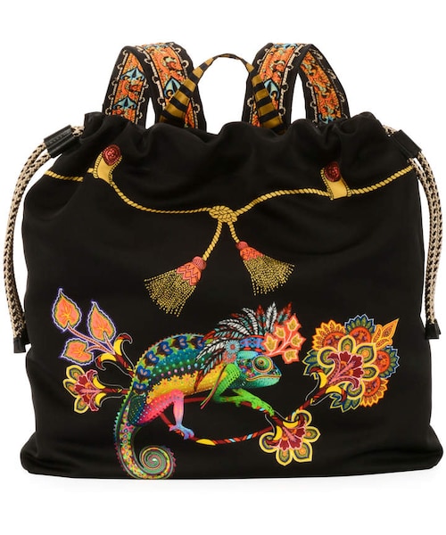 ETRO（エトロ）の「Etro Zain Etro Stampa Harlem Backpack（バック 