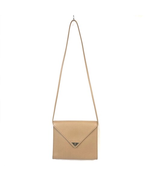 STORES.jp(ストアーズドットジェーピー)の「Yves Saint Laurent イヴ サンローラン YSL ロゴ プレート ショルダーバッグ ベージュ vintage ヴィンテージ オールド(ショルダーバッグ・レディース・その他)」の11枚目の写真