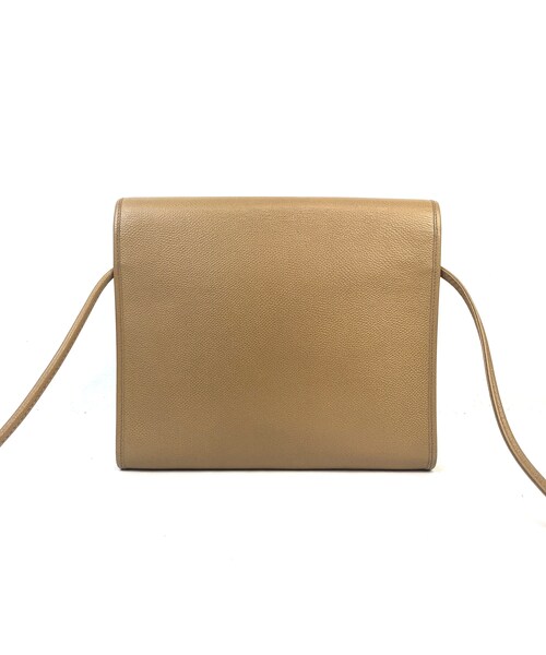 STORES.jp(ストアーズドットジェーピー)の「Yves Saint Laurent イヴ サンローラン YSL ロゴ プレート ショルダーバッグ ベージュ vintage ヴィンテージ オールド(ショルダーバッグ・レディース・その他)」の4枚目の写真